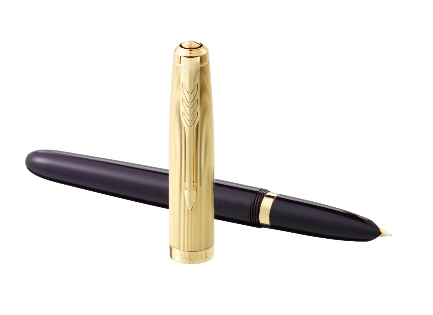 Pióro wieczne Parker 51 Deluxe Plum GT 18K